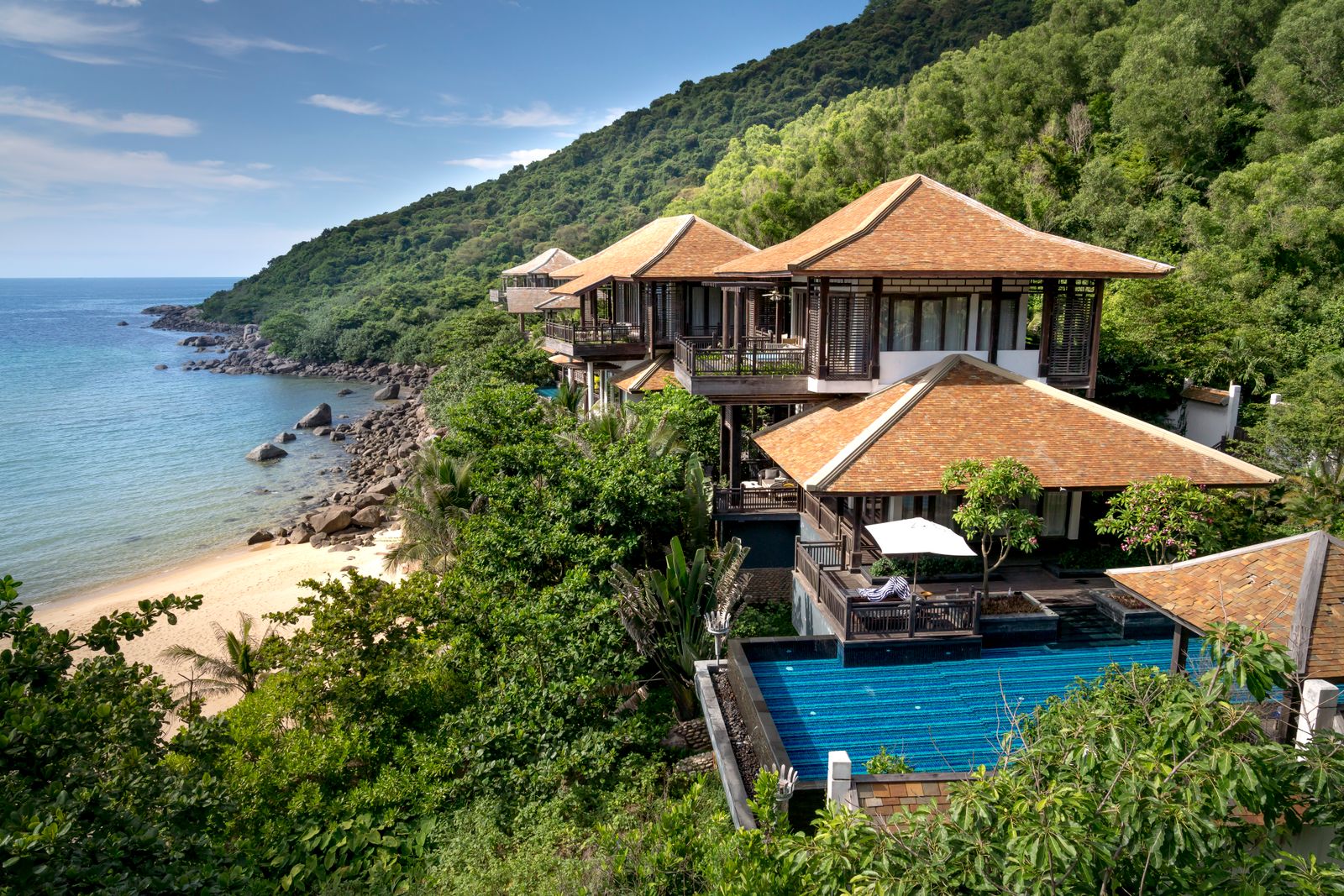 Editorial photograph of a luxury home